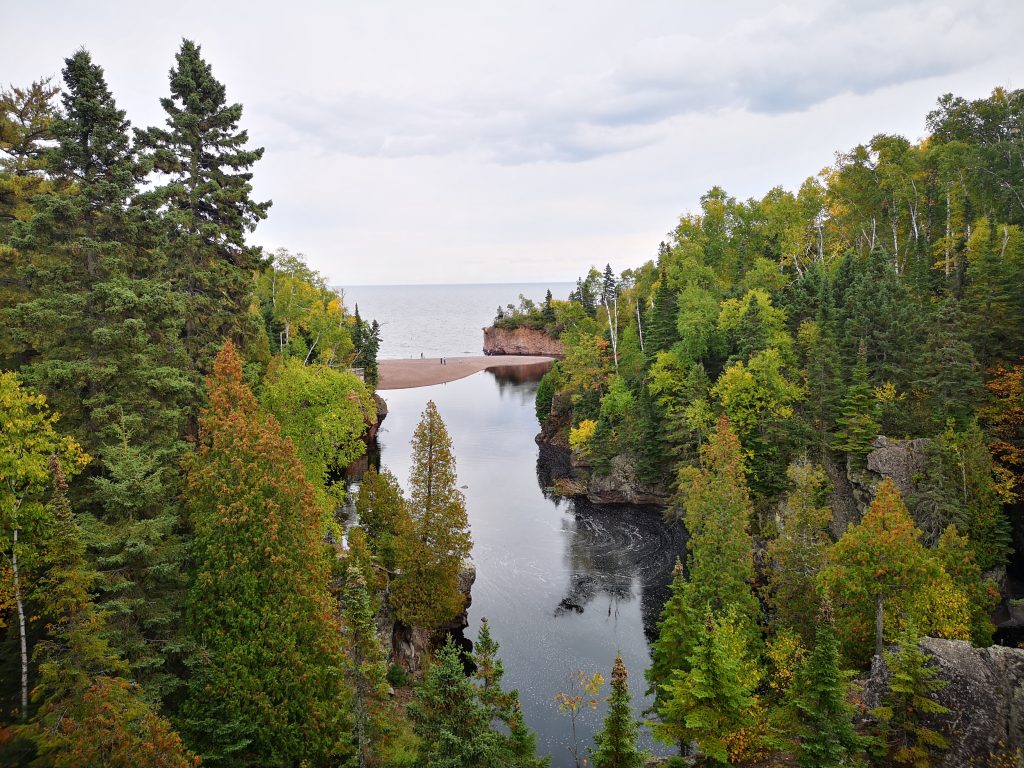 De natuur ontdekken in de staat Minnesota, Amerika