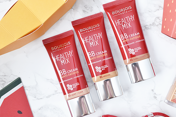 Bourjois Healthy Mix Primer, BB Cream, Concealer en Poeder