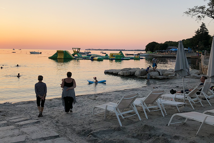 Luxe kamperen op camping Lanterna in Kroatië