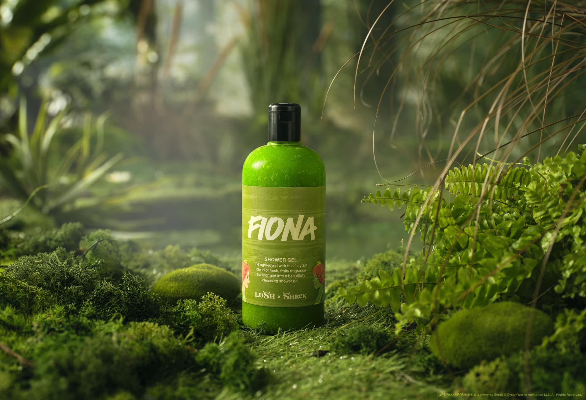 Lush Shrek Fiona Shower Gel