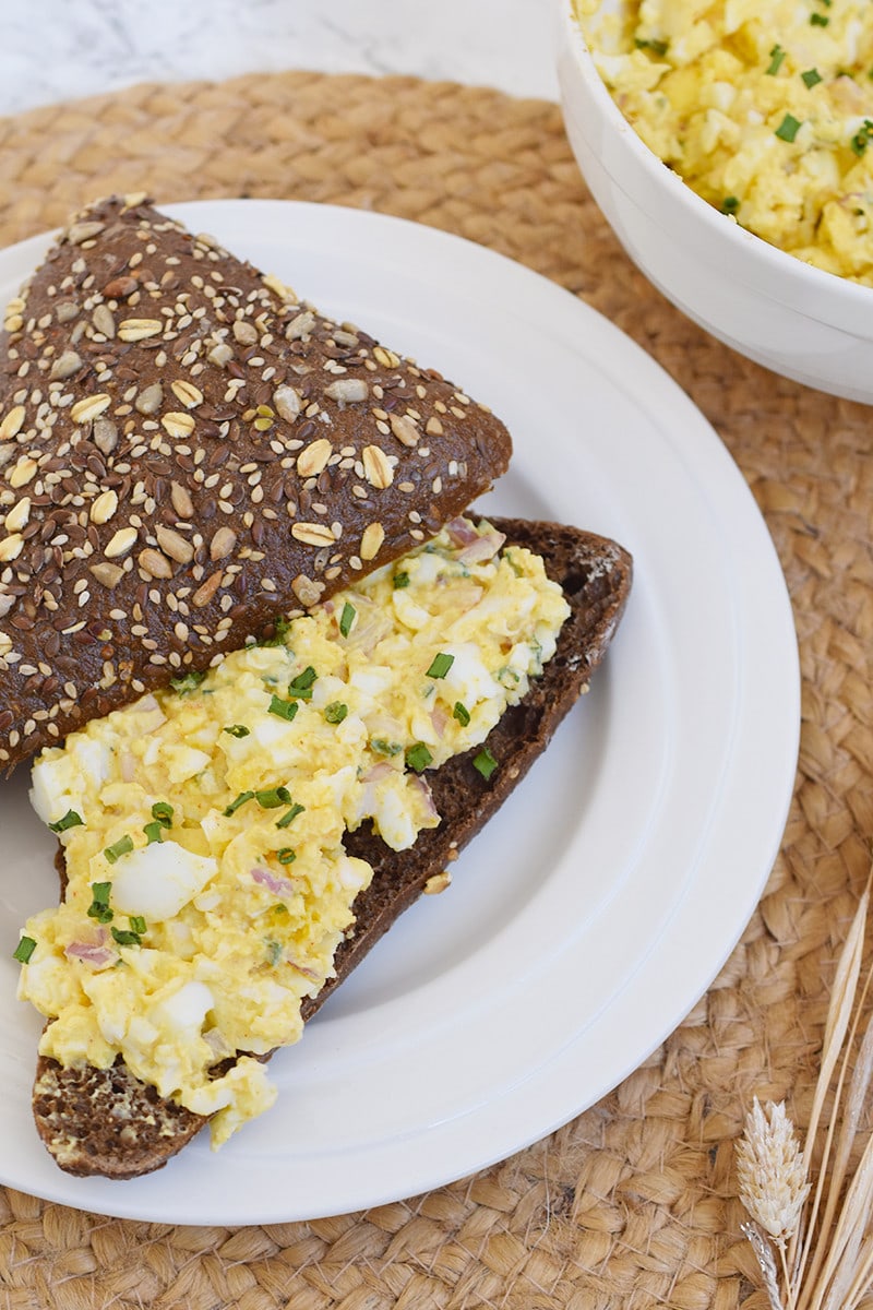 Zelfgemaakte eiersalade1