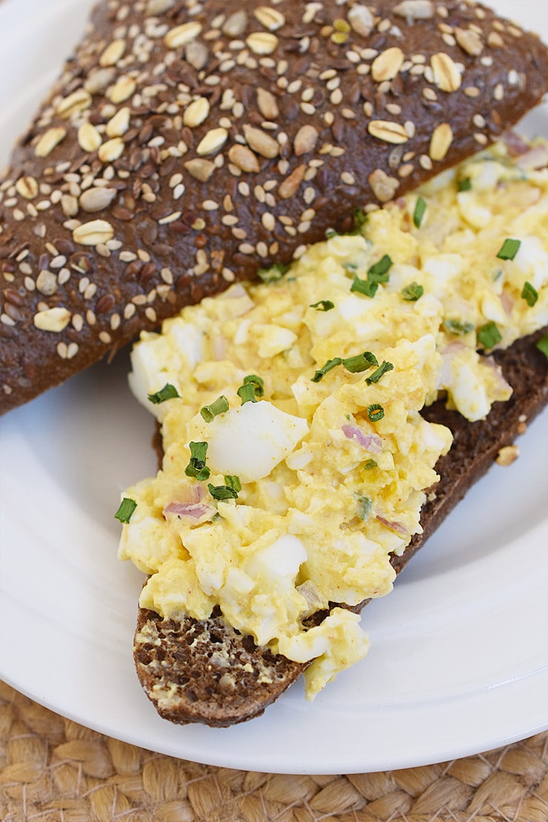 Zelfgemaakte eiersalade2