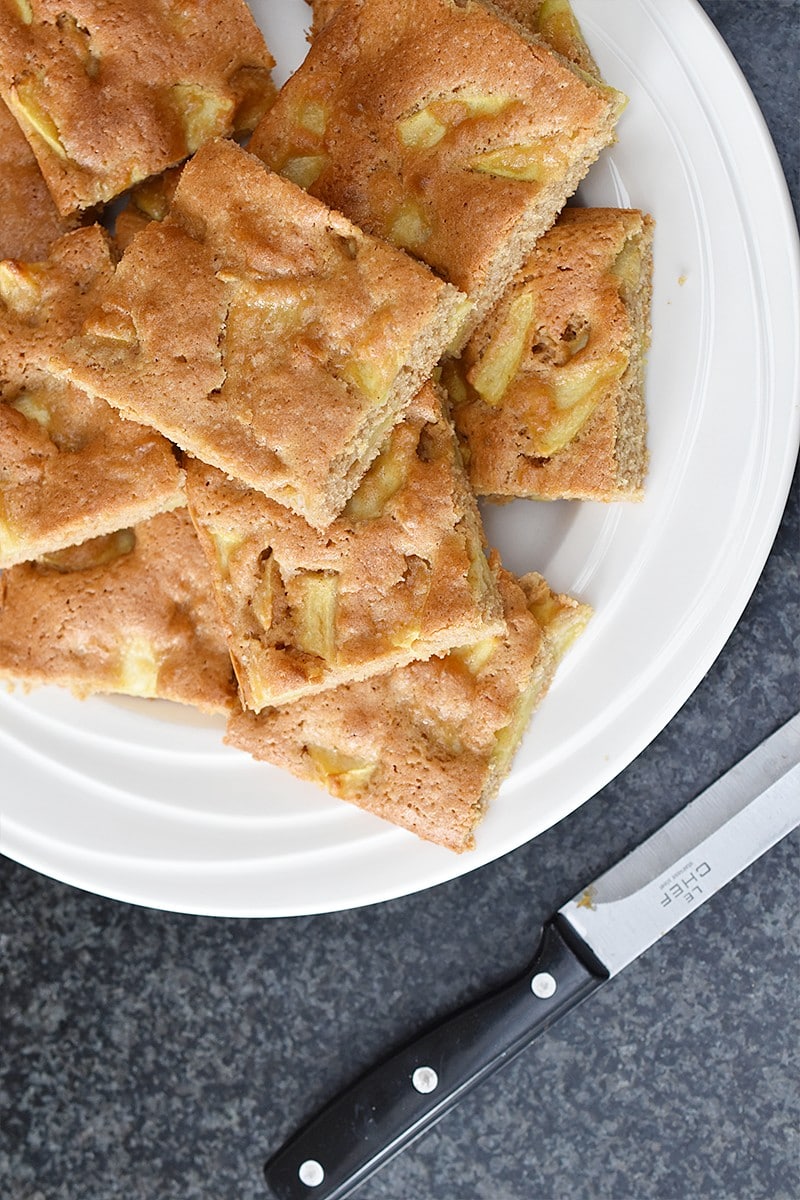 Recept Appel Kaneel Blondies