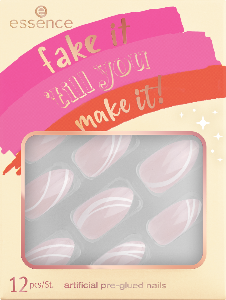 essence fake it till you make it nails 04 Marblemania